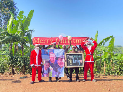 African Fitness Team - Black Pants: Custom-printed oversized photo