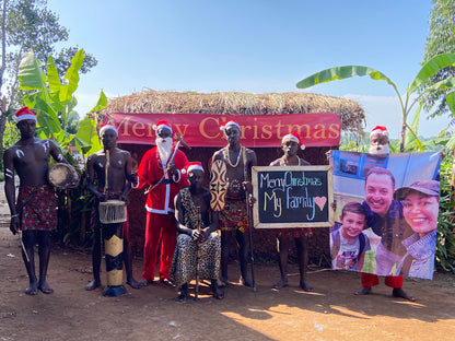 African Hunters Team: Custom-printed oversized photo