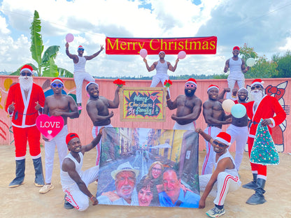 African Fitness Team PLUS: Custom-printed oversized photo