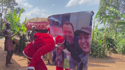 African Hunters Team: Custom-printed oversized photo