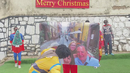 African Anime Team: Custom-printed oversized photo