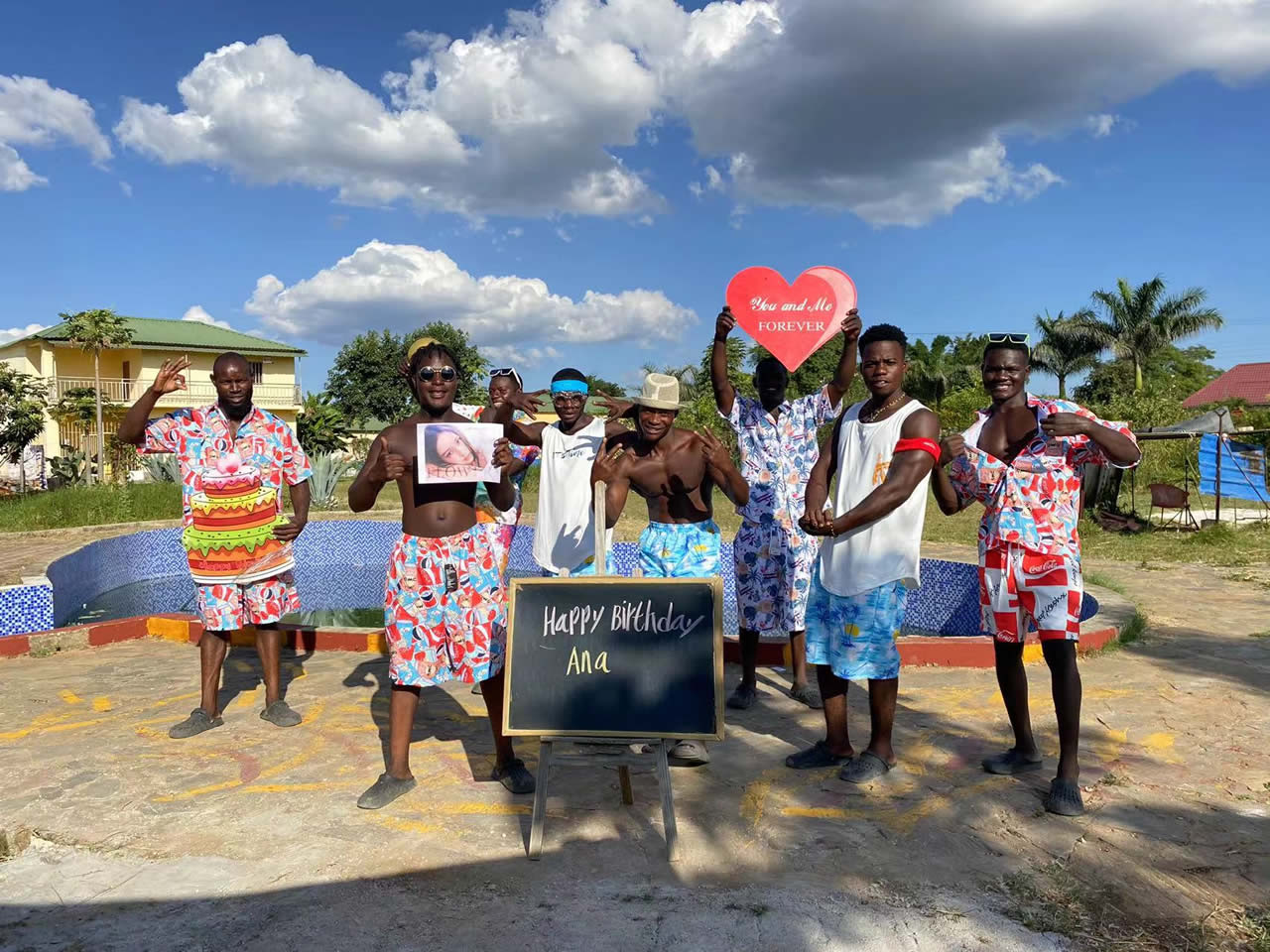African Pool Party Team
